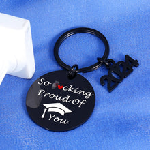 Load image into Gallery viewer, Lucullan Lepole Funny Graduation Gifts for Her Him Class of 2024 Keychain Gifts for Son Daughter from Mom Dad Christmas Gifts