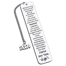 Load image into Gallery viewer, Grad Gifts Inspirational Gifts for Women Men Bookmarks for Book Lovers 2023 Graduation Gifts for Him Her Female Male Best Gifts for College Graduates University Middle High School Students Senior Year