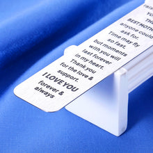 Load image into Gallery viewer, Mom Gifts Mothers Day Gifts from Daughter Son Bookmark Birthday Gifts for Mom Mommy Mother Bonus Mom Gifts New Mom Gifts for Women Mothers Day Gifts for Mother in Law I Love You Gift for Mom from Kids