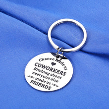Load image into Gallery viewer, Coworker Gifts for Women Funny Keychain Employee Appreciation Gifts Best Friend Birthday Gifts for Women Leaving Going Away Gift for Coworker Retirement Gifts for Men Office Gifts for Coworkers