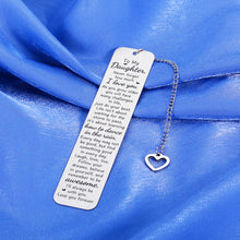 Load image into Gallery viewer, Inspirational Gifts for Women Daughter Gifts Bookmark Daughter in Law Gifts for Christmas Girls Stocking Suffers from Mom Stepmom 16th 18th 21st Birthday Gifts for Her Valentines Gift Graduation Gifts