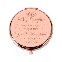 Load image into Gallery viewer, Stocking Stuffers for Teen Girls Compact Mirror Daughter Gift from Mom Dad Christmas Kids Gift for Teenage Girl Daughter in Law Gifts Bonus Daughter Gifts Valentines Day Gifts Birthday