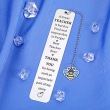 Load image into Gallery viewer, Teacher Gifts for Women Book Marks for Book Lovers Teacher Appreciation Gifts Retirement Gifts for Teacher End of Year Gifts Thank You Teacher Gifts from Student Teacher Graduation Gifts Teachers Day