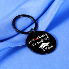 Load image into Gallery viewer, Funny Graduation Gift Keychain Class of 2023 Gifts High School Graduation Gifts for Her Him Grad Gifts for Senior Women Men Best Friends Masters Student Graduate Gifts for Son Daughter from Mom Dad