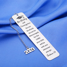 Load image into Gallery viewer, College Graduation Gifts for Her Him Inspirational Bible Bookmark Christian Gifts for Women Men Senior Year Grad Gifts 2023 Graduation Gifts for Boys Girls Daughter Son Best Friends Book Lovers Gifts