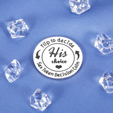 Load image into Gallery viewer, Naughty Valentines Day Gifts for Him Her Decision Coin Funny Gifts for Women Men Boyfriend Gifts from Girlfriend Love Token Decision Maker Birthday Gifts for Husband Wife Gifts Wedding Gift for Couple