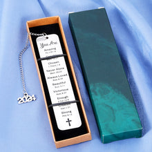 Load image into Gallery viewer, Baptism Gifts for Girl Christmas Stocking Stuffers for Women Bookmark Religious Gifts for Women Christian Gifts for Men Catholic Gifts 2024 Graduation Gifts First Communion Gifts Confirmation Birthday