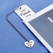 Load image into Gallery viewer, Friendship Gifts for Women Friends Bookmarks for Book Lovers Galentines Day Gifts for Friends Long Distance Friendship Gifts Bestie Best Friend Birthday Gifts for Women Her Girl BFF Holiday Leaving