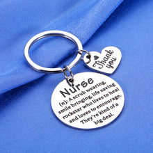 Load image into Gallery viewer, Nurse Gift Nurse Keychain Thank You Gifts for Women Men RN Gifts for Nurses Week Gifts 2023 Nurse Practitioner Gifts Nurse Appreciation Gifts Nurses Day Gifts Nurse Graduation Gifts Nursing School