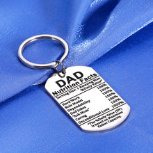 Load image into Gallery viewer, Father's Day Gifts from Daughter Son Kids Wife Funny Keychain Dad Birthday Gift Step Dad Father Day Gifts Husband Grandpa Papa Bonus Dad Gifts New Dad Gifts for Men Gifts for Dad Who Wants Nothing