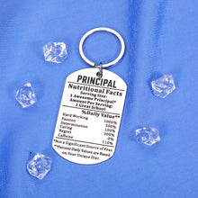 Load image into Gallery viewer, Principal Appreciation Gifts Funny Keychain Principal Gifts Assistant Principal Gifts Thank You Gifts for Women Retirement Gifts for Men Female Male Teacher End of Year Gifts Graduation Christmas