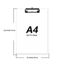 Load image into Gallery viewer, Christmas Gifts for Son Students Kids Teacher, Birthday Gifts for Boys Teenagers from Mom Dad, Inspirational Acrylic Clipboards for Classroom Cute Hanging Clipboard 8.7×12 Standard Letter Size A4