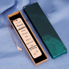 Load image into Gallery viewer, Long Distance Friendship Gifts Bookmark Best Friend Christmas Gift Going Away Gifts for Friends Besties BFF Teen Girls Kids Coworker Leaving Gifts for Women Men Birthday Wedding Farewell Gifts for Her