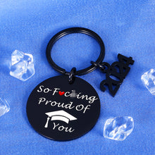 Load image into Gallery viewer, Lucullan Lepole Funny Graduation Gifts for Her Him Class of 2024 Keychain Gifts for Son Daughter from Mom Dad Christmas Gifts