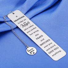 Load image into Gallery viewer, Grandmother Mothers Day Gifts Bookmarks for Women Nana Gigi Mimi Grammy Mothers Day Gifts Great Grandma Gifts Grandma Birthday Gifts Pregnancy Announcement for Grandparents from Granddaughter Grandson