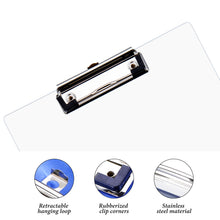 Load image into Gallery viewer, Christmas Gifts for Son Students Kids Teacher, Birthday Gifts for Boys Teenagers from Mom Dad, Inspirational Acrylic Clipboards for Classroom Cute Hanging Clipboard 8.7×12 Standard Letter Size A4