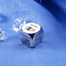 Load image into Gallery viewer, Birthday Gifts for Him Her Food Decider Couples Gift Date Night Gifts for Boyfriend Girlfriend 11th Anniversary Present Steel for Wife Husband Valentine Gifts for Women Men Honeymoon