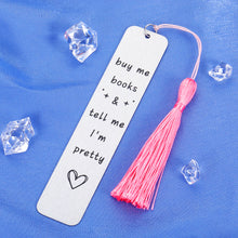 Load image into Gallery viewer, Funny Gifts for Women Stocking Stuffers Bookmarks for Women Book Lovers Birthday Gifts for Friends Female Best Friend Bestie Gifts for Readers Spicy Book Club Weeding Valentines Day Christmas for Her