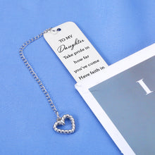 Load image into Gallery viewer, Christmas Presents for Teen Girls Inspirational Bookmark Daughter Gifts from Dad Mom Stocking Stuffers for Womens Gifts for Christmas Birthday Daughter Gifts Teenage Girls Gifts Ideas Book Lovers