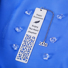 Load image into Gallery viewer, Retirement Gifts for Women 2023 Bookmarks for Book Lovers Employee Christmas Gifts for Coworkers Colleague Retired Gifts for Men Nurse Coach Teacher Appreciation Gifts Thank You Gifts for Boss Leader