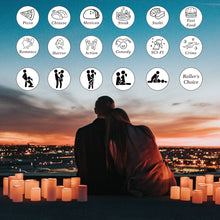 Load image into Gallery viewer, 3 PCS Anniversary Present for Him Her Date Night Gifts for Couples One Year Anniversary Steel Gifts for Boyfriend Girlfriend Christmas Presents for Husband Wife Birthday Valentines Gifts for Women Men