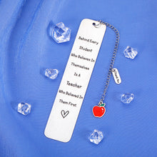 Load image into Gallery viewer, Male Teacher Appreciation Gifts Bookmarks for Book Lovers Teacher Appreciation Week Gifts Music Teacher Gifts from Student Graduation Thank You Birthday Valentines Day Gift for Teacher Christmas Gifts