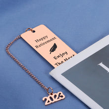Load image into Gallery viewer, Retirement Gifts for Women 2023 Bookmarks for Book Lovers Retired Gifts for Men Farewell Gifts for Coworkers Colleague Retirement Gifts for Teacher Thank You Gifts Coach Nurse Appreciation Gifts
