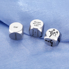 Load image into Gallery viewer, 3 PCS Love Decision Dice Husband Stocking Stuffers for Wife Girlfriend Boyfriend Birthday Gift Date Night Ideas House Warming Gifts New Home Couple Valentines Wedding Engagement Gift for Women Men