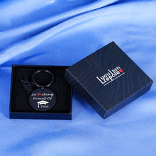 Load image into Gallery viewer, Lucullan Lepole Funny Graduation Gifts for Her Him Class of 2024 Keychain Gifts for Son Daughter from Mom Dad Christmas Gifts