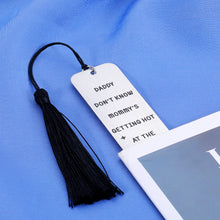 Load image into Gallery viewer, Funny Gifts for Women Bookmarks for Men Gifts for Book Lovers Readers Writers Bookish Friends Birthday Gifts Graduation Gifts for Her Bookmarks for Women Him Teen Girls Boys Funny Dad Gifts