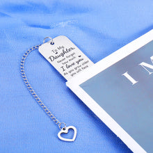 Load image into Gallery viewer, Inspirational Gifts for Women Daughter Gifts Bookmark Daughter in Law Gifts for Christmas Girls Stocking Suffers from Mom Stepmom 16th 18th 21st Birthday Gifts for Her Valentines Gift Graduation Gifts