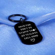 Load image into Gallery viewer, Back to School Supplies College Student Funny Keychain Gag Gifts for Son Daughter Birthday Gifts Teen Girl Gifts for Teenage Boys High School Graduate Gift Ideas Off to College Graduation Present