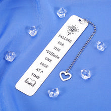 Load image into Gallery viewer, Metal Bookmark for Dark Romance Books Book Lovers Gifts Bookish Gifts for Reader Reading Club Teens Boys Girls Birthday Gifts Cute Bookmarks for Women Mens Valentines Gifts Christmas Stocking Stuffers