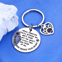 Load image into Gallery viewer, Dog Memorial Gifts for Loss of Dog Cat Remembrance Keychain Pet Memorial Gifts Pet Loss Gifts Dog Memorial Ornament Christmas Cat Memorial Gifts Loss of Dog Cat Sympathy Gifts for Women Men Kids