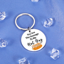 Load image into Gallery viewer, Male Valentines Day Gifts for Husband Naughty Keychain Birthday Gifts for Boyfriend I Love You Gifts for Him Men Fiance Groom Wedding Anniversary Engagement Gift from Wife Bride Girlfriend Couple Gift