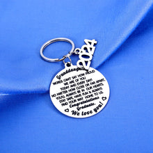 Load image into Gallery viewer, Graduation Gifts for Her 2023 High School College Graduation Keychain 2023 Granddaughter Gifts from Grandma Grandpa Grandparents Best Graduation Gifts for Girls Senior Year Graduate Gifts Grad Gifts