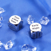 Load image into Gallery viewer, Couples Gifts Funny Gifts for Men Women Decision Dice 11th Anniversary Steel Gifts for Husband Wife Date Night Gifts for Boyfriend Girlfriend Birthday Gifts Christmas Gifts for Him Her Valentines Day