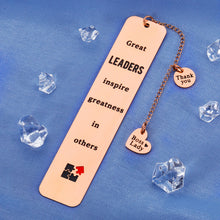 Load image into Gallery viewer, Best Boss Gifts for Women Bookmarks for Women Boss Lady Gifts for Women Boss Day Gifts Retirement Gifts Appreciation Gifts for Coworkers Boss Leader Mentor Birthday Gifts Promotion Christmas Gifts