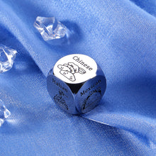 Load image into Gallery viewer, Anniversary Birthday Gifts for Boyfriend Girlfriend Food Decision Dice Couples Gifts for Husband and Wife Date Night Ideas Funny Stocking Stuffer for Men Women Valentines Day Gifts for Him Her