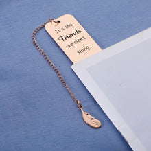 Load image into Gallery viewer, Long Distance Friendship Gifts Bookmark Best Friend Christmas Gift Going Away Gifts for Friends Besties BFF Teen Girls Kids Coworker Leaving Gifts for Women Men Birthday Wedding Farewell Gifts for Her