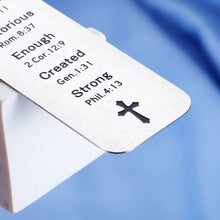 Load image into Gallery viewer, Baptism Gifts for Girl Christmas Stocking Stuffers for Women Bookmark Religious Gifts for Women Christian Gifts for Men Catholic Gifts 2024 Graduation Gifts First Communion Gifts Confirmation Birthday