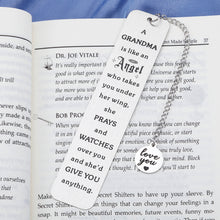 Load image into Gallery viewer, Grandmother Mothers Day Gifts Bookmarks for Women Nana Gigi Mimi Grammy Mothers Day Gifts Great Grandma Gifts Grandma Birthday Gifts Pregnancy Announcement for Grandparents from Granddaughter Grandson
