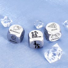 Load image into Gallery viewer, 3 PCS Anniversary Present for Him Her Date Night Gifts for Couples One Year Anniversary Steel Gifts for Boyfriend Girlfriend Christmas Presents for Husband Wife Birthday Valentines Gifts for Women Men