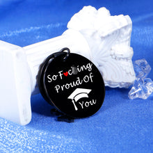 Load image into Gallery viewer, Lucullan Lepole Funny Graduation Gifts for Her Him Class of 2024 Keychain Gifts for Son Daughter from Mom Dad Christmas Gifts