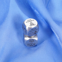 Load image into Gallery viewer, Couple Gifts Funny Gifts for Men Women Decision Maker Dice 11th Anniversary Steel Gifts for Husband Wife Date Night Gifts Boyfriend Girlfriend Birthday Gifts Valentines Day Gifts for Him Her Christmas