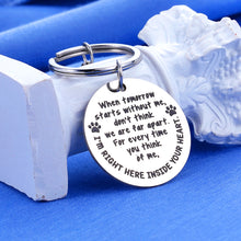 Load image into Gallery viewer, Dog Memorial Gifts for Loss of Dog Cat Remembrance Keychain Pet Memorial Gifts Pet Loss Gifts Dog Memorial Ornament Christmas Cat Memorial Gifts Loss of Dog Cat Sympathy Gifts for Women Men Kids