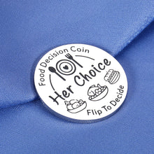 Load image into Gallery viewer, Stocking Stuffers for Him Her Anniversary Couples Gifts Food Decider Double-Sided Christmas Date Night Ideas Birthday Gifts for Boyfriend Girlfriend Wife Husband Wedding Valentine Gifts for Women Men