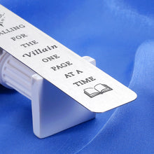 Load image into Gallery viewer, Metal Bookmark for Dark Romance Books Book Lovers Gifts Bookish Gifts for Reader Reading Club Teens Boys Girls Birthday Gifts Cute Bookmarks for Women Mens Valentines Gifts Christmas Stocking Stuffers