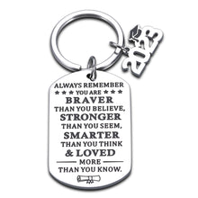 Load image into Gallery viewer, 2023 Graduation Gifts for Her Him Inspirational Keychain Valentines Gifts for Kids High School College Masters Degree Graduation Gifts for Nurse Gifts for Women Men Senior Medical Student Grad Gift
