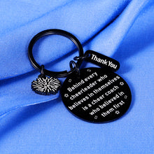 Load image into Gallery viewer, Lucullan Lepole Cheer Coach Gift Cheer Keychain Cheer Coach Appreciation Gifts for Coach